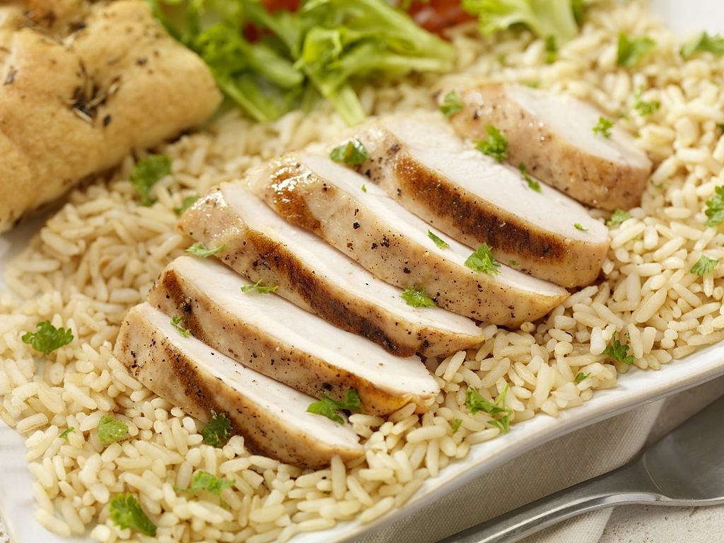 Article 6 Grilled Chicken With Brown Rice