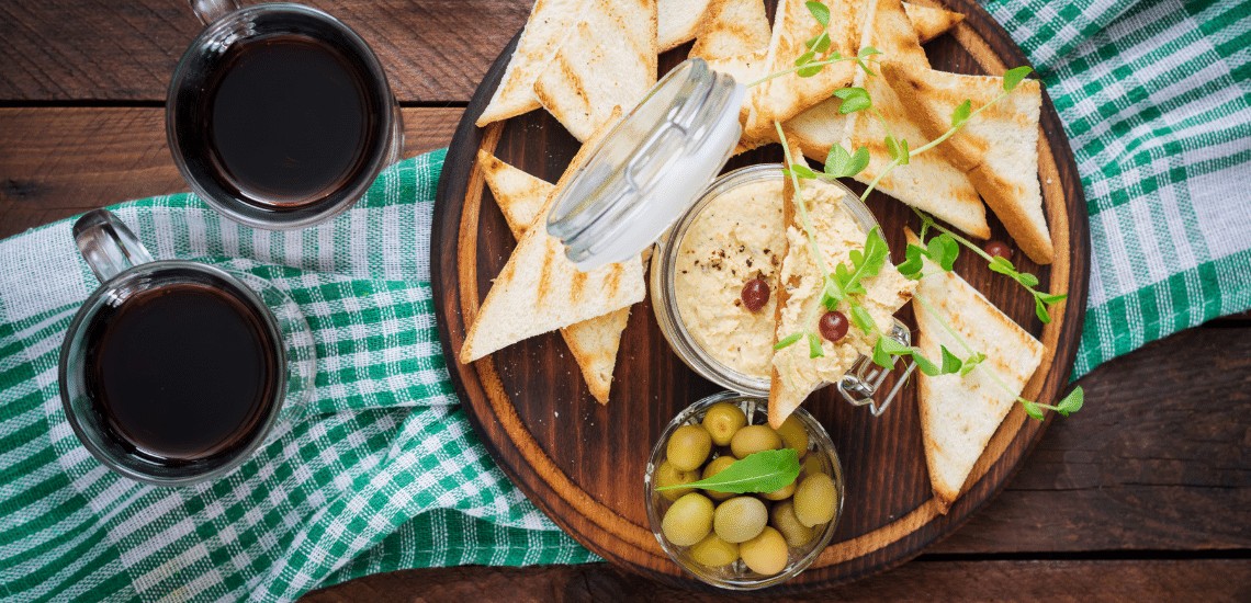 Hummus With Americano